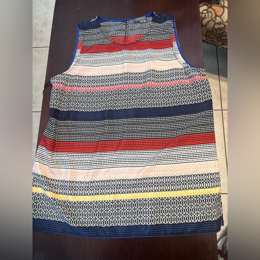 Vince Camuto Multicolor Striped Top